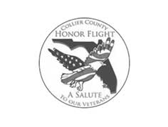 Collier County Honor Flight Logo - MBI Charters